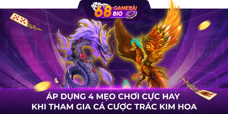 Áp dụng 4 mẹo chơi cực hay khi tham gia cá cược trác kim hoa